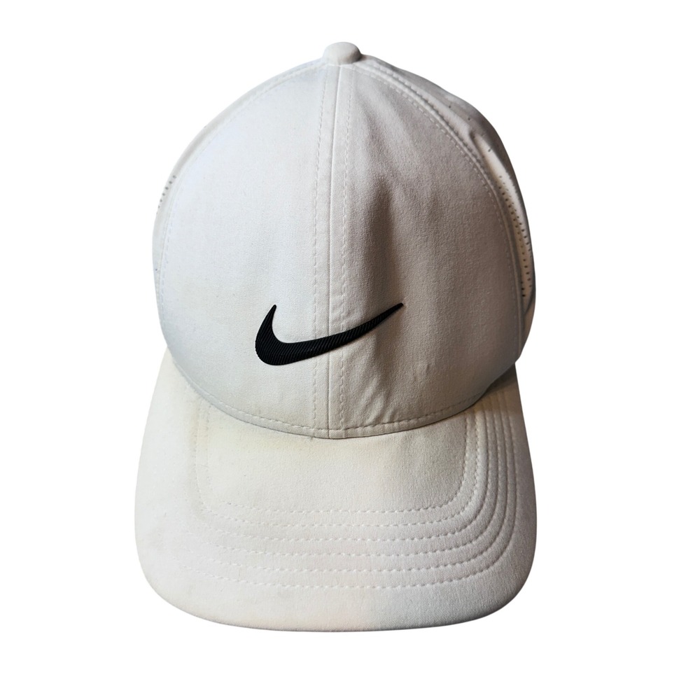 Nike Hat Mens M/L White Classic99 Dri-FIT Cowboys Golf Club BV1073-101